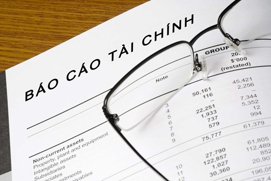 Báo cáo tài chính là phần quan trọng trong hồ sơ năng lực