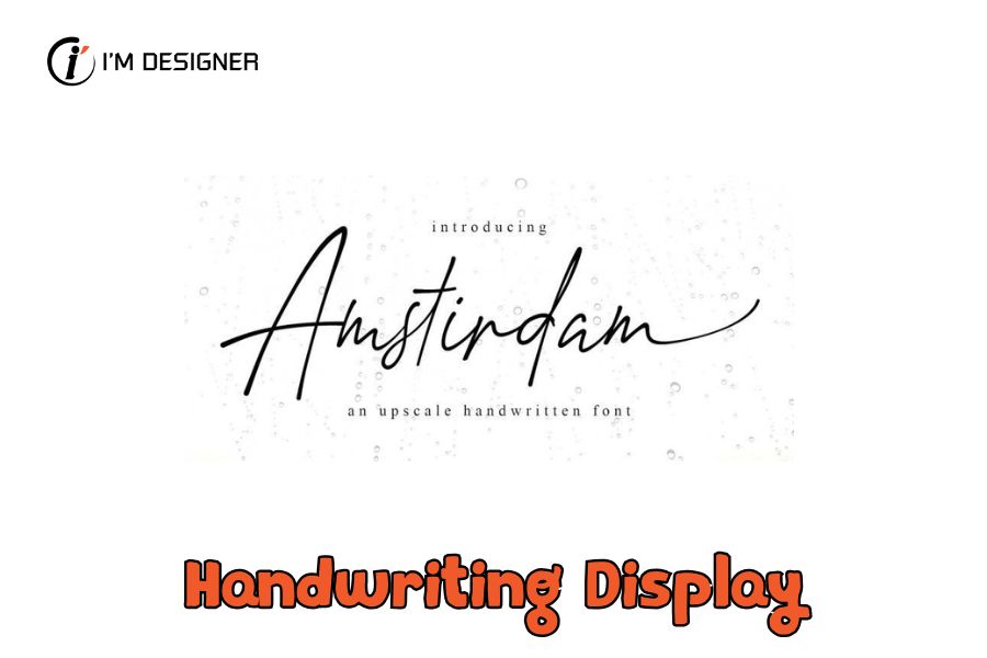 Handwriting Display